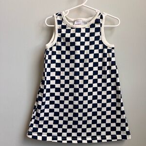 Hanna Andersson Girls Sleeveless Tank Top Dress